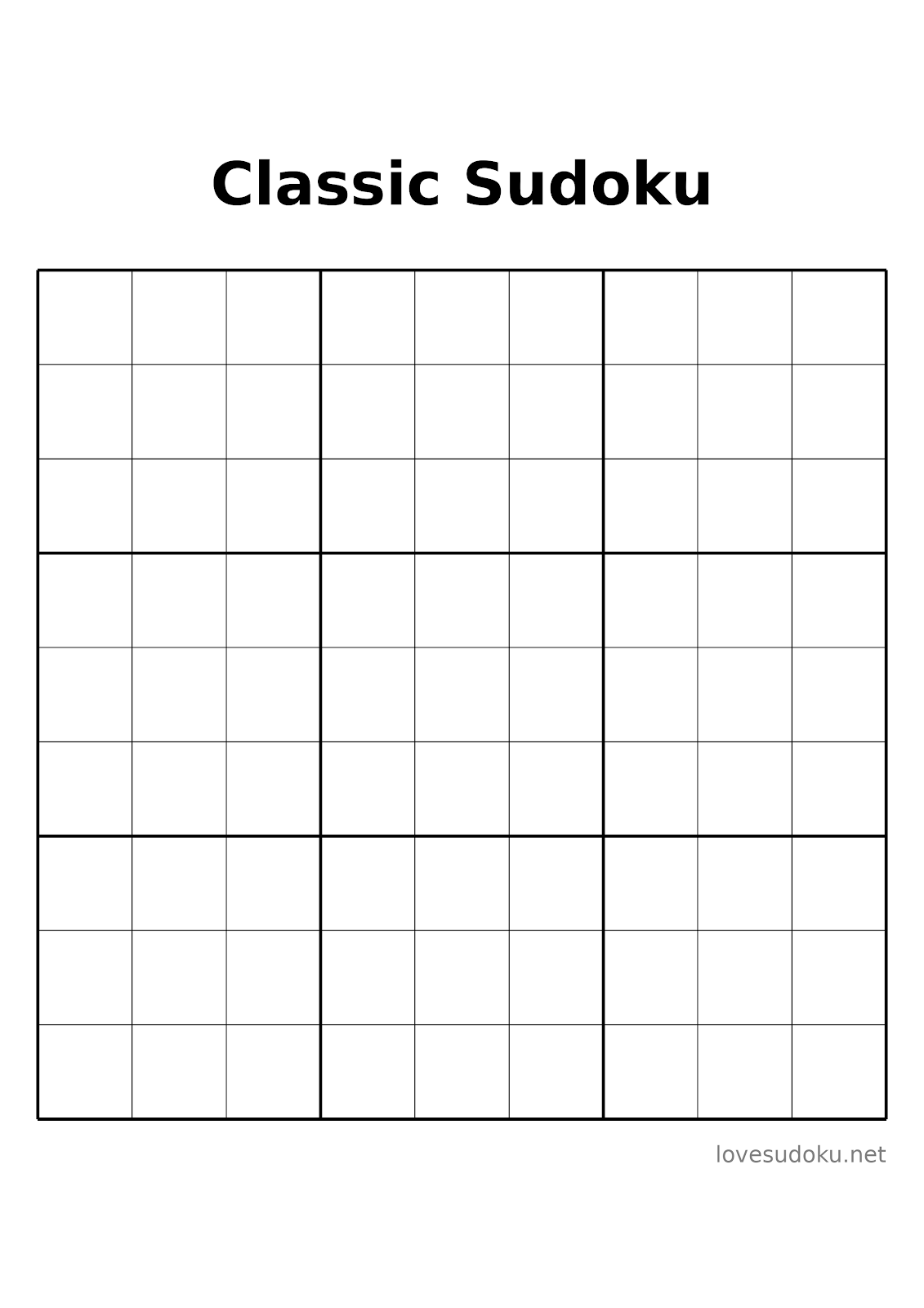 sudoku challenger